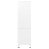 Lady Jillian -  Industrial Wardrobe White 90x50x180 cm Metal